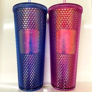 Starbucks DisneyWorld 50th & DisneyLand tumblers
